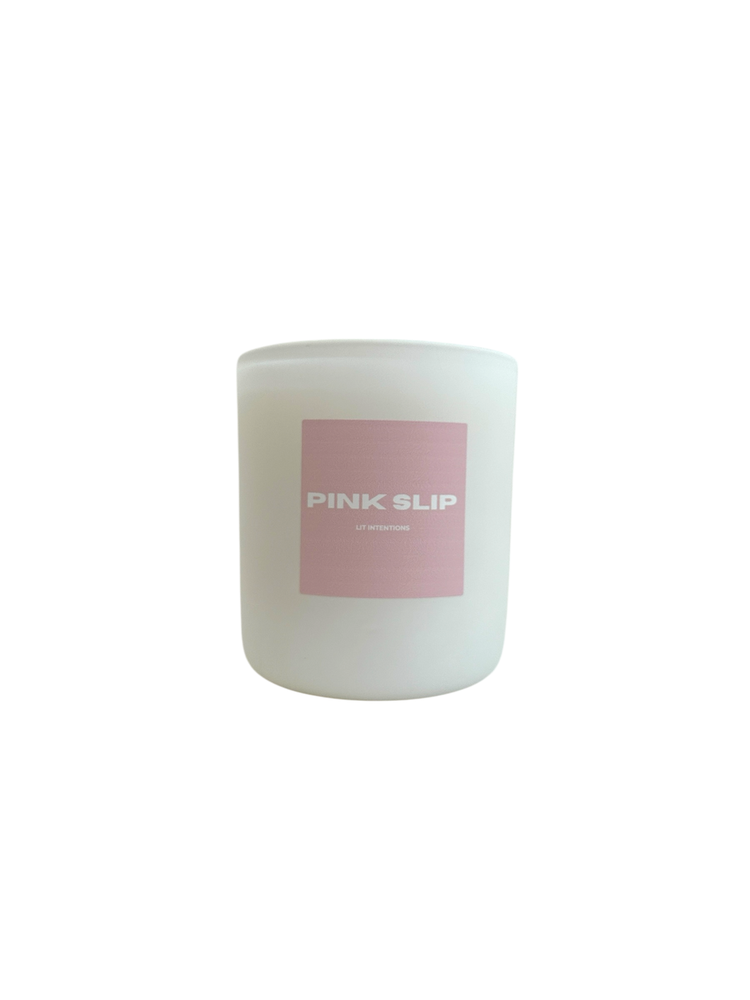 PINK SLIP CANDLE